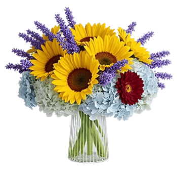 Radiant Bloom Cascade