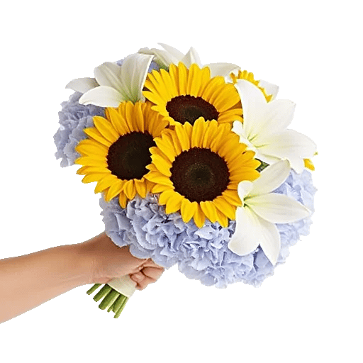 Golden Sunflower Bouquet