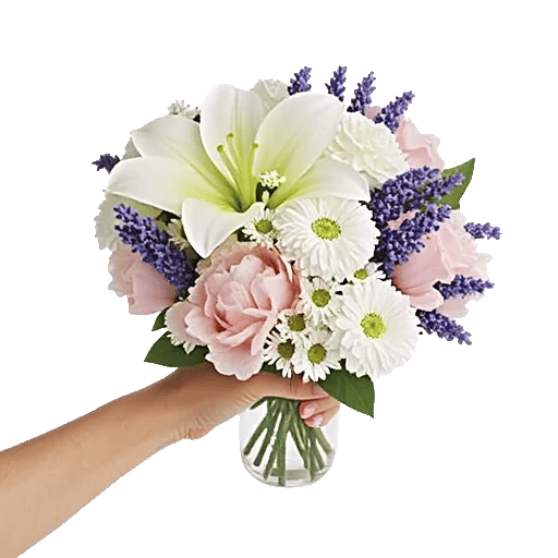 Graceful Lily Display
