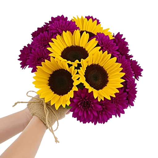 Amber Sunflower Glow