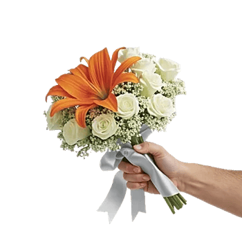 Graceful Lily Display