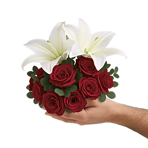 Graceful Lily Display