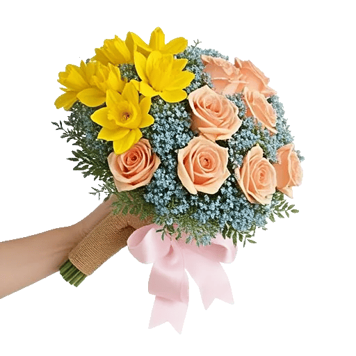 Soft Sunlight Blooms