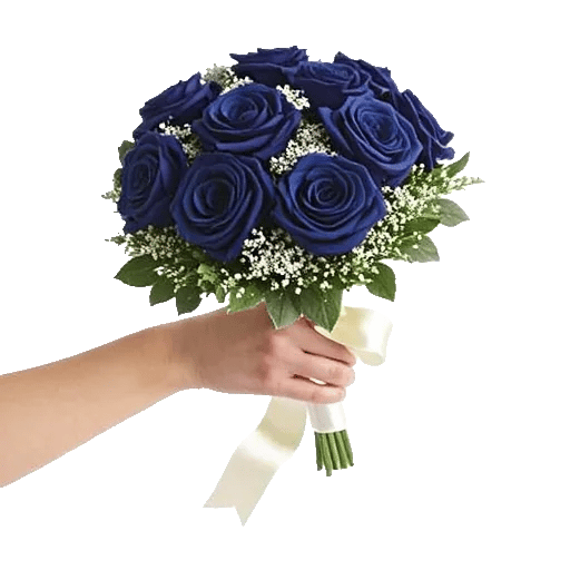 Elegant Blue Roses