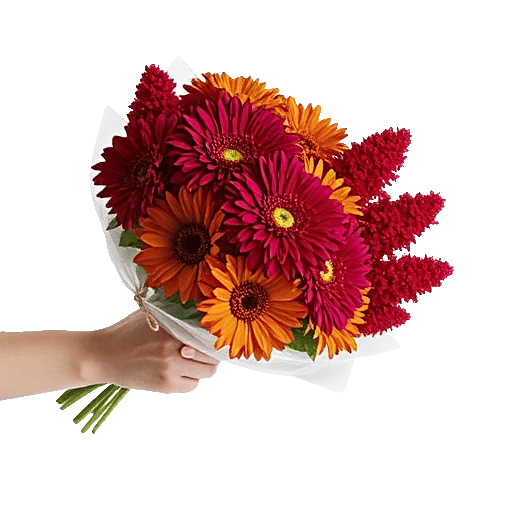 Crimson Blossom Harmony