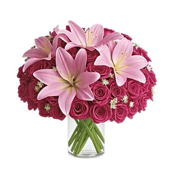 Graceful Lily Display