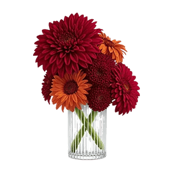 Crimson Blossom Harmony