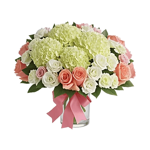 Blush Romantic Centerpiece