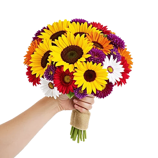 Golden Sunflower Bouquet