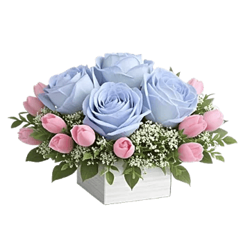 Blush Romantic Centerpiece