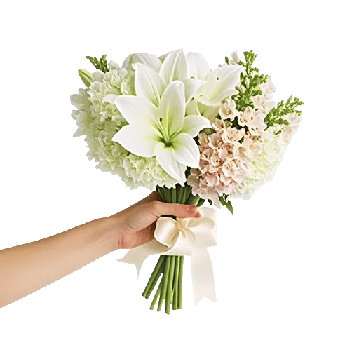 Graceful Lily Display