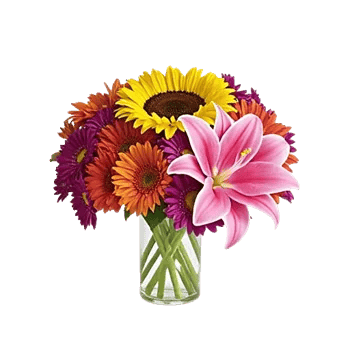 Radiant Bloom Cascade