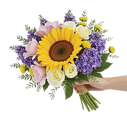 Golden Sunflower Bouquet