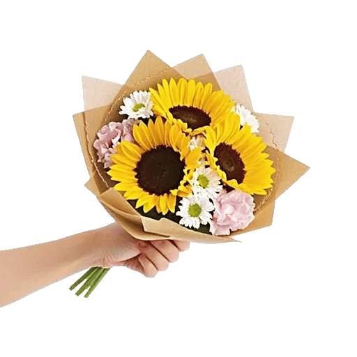 Golden Sunflower Bouquet