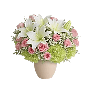 Graceful Lily Display