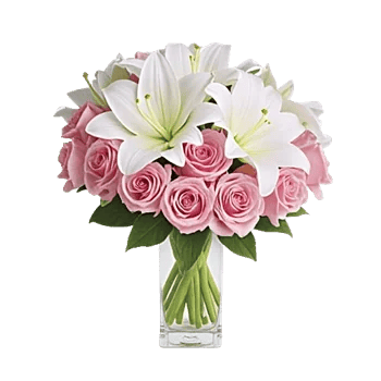Graceful Lily Display