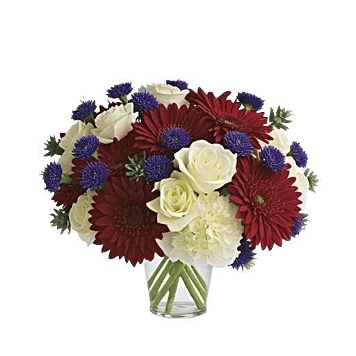 Crimson Blossom Harmony