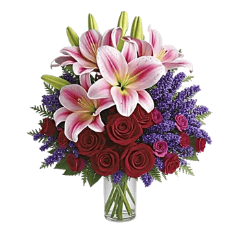 Serene Lily Cascade