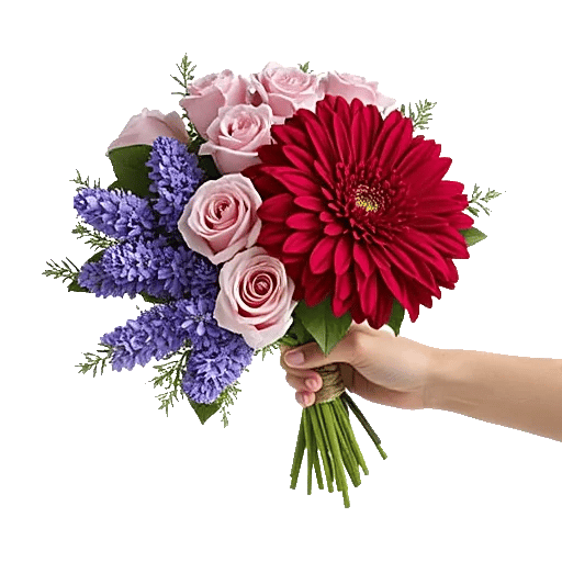 Crimson Blossom Harmony