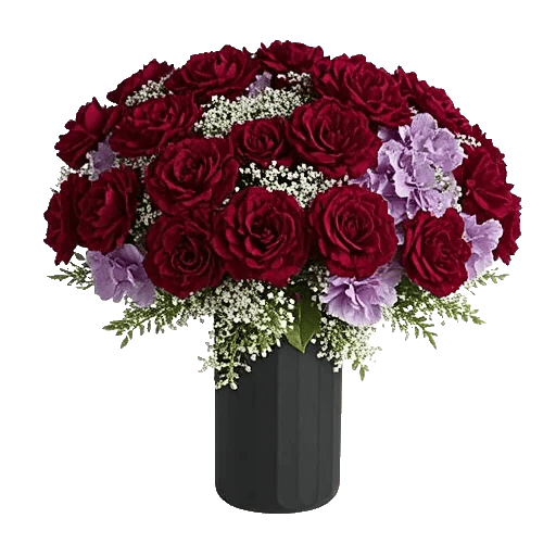 Crimson Blossom Harmony