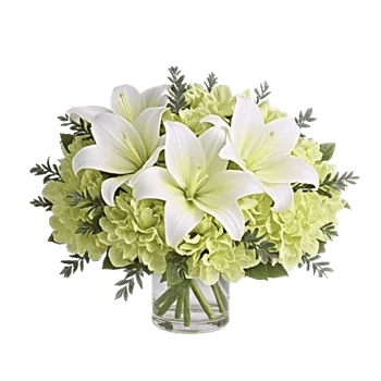 Graceful Lily Display