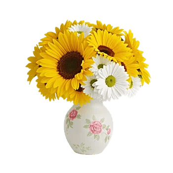 Radiant Bloom Cascade