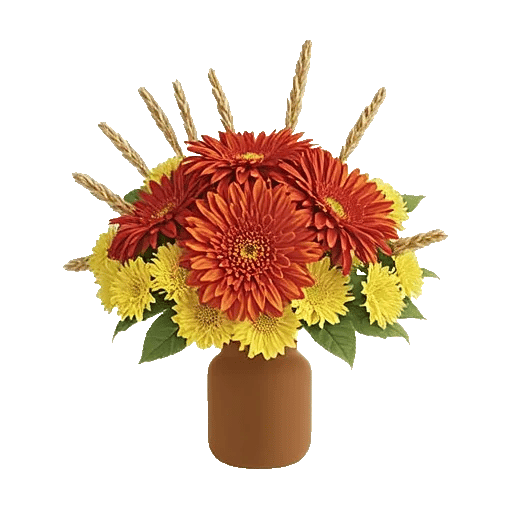 Crimson Blossom Harmony