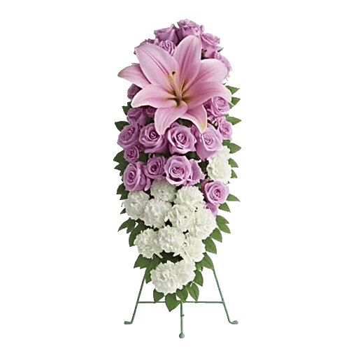Graceful Lily Display