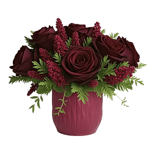 Crimson Blossom Harmony