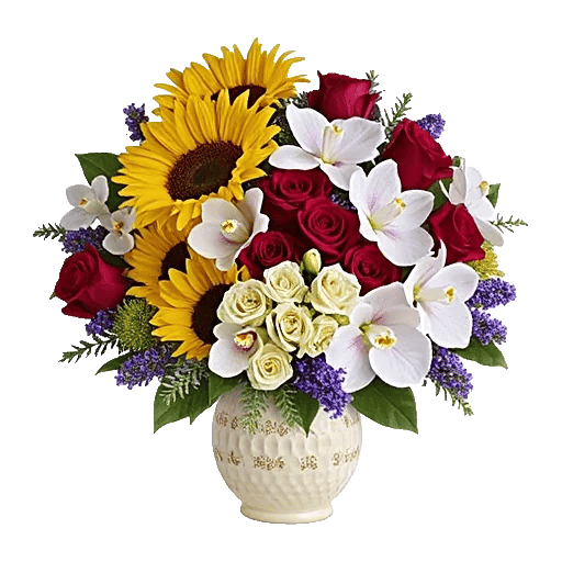 Radiant Bloom Cascade