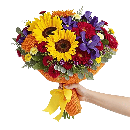 Golden Sunflower Bouquet