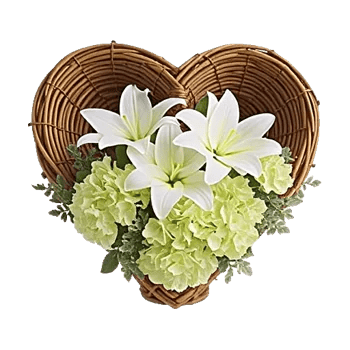 Graceful Lily Display