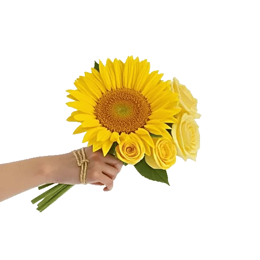 Golden Sunflower Bouquet