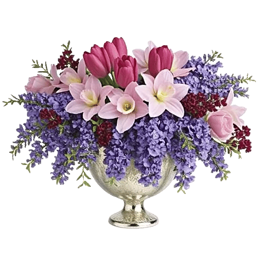 Blush Romantic Centerpiece