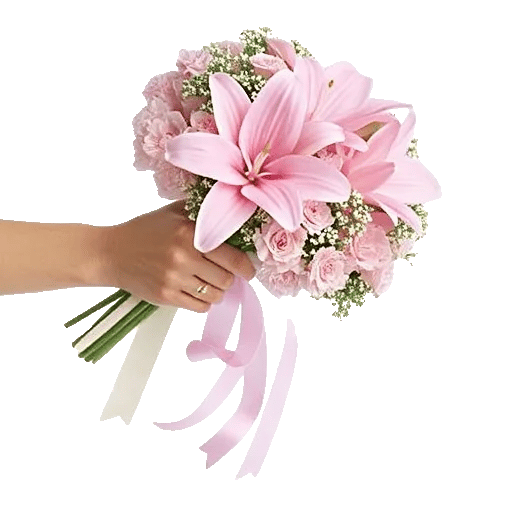 Graceful Lily Display