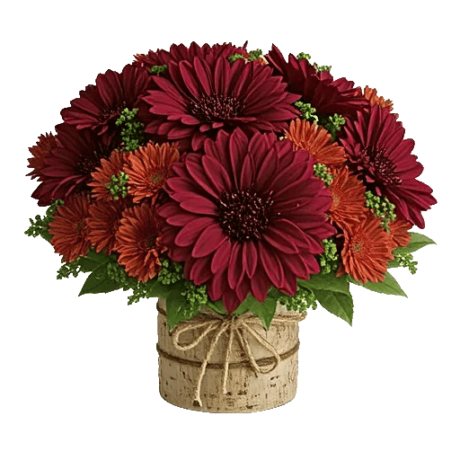Crimson Blossom Harmony