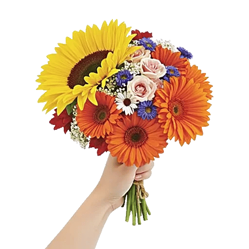 Golden Sunflower Bouquet