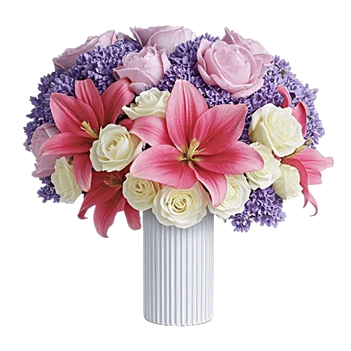 Graceful Lily Display