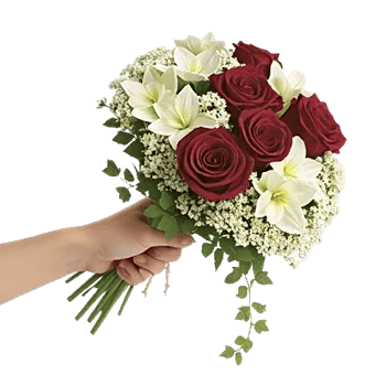 Crimson Blossom Harmony