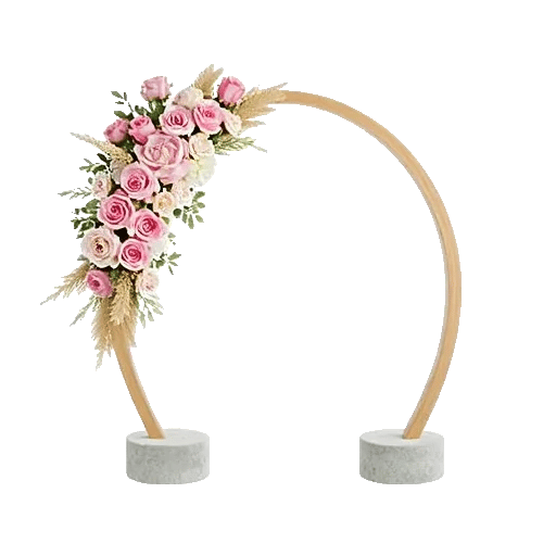 Blush Romantic Centerpiece