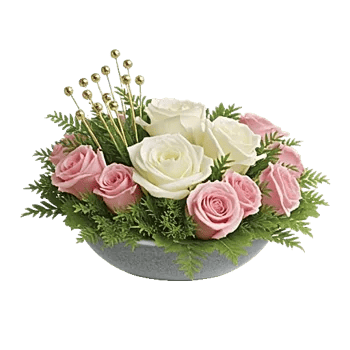 Blush Romantic Centerpiece