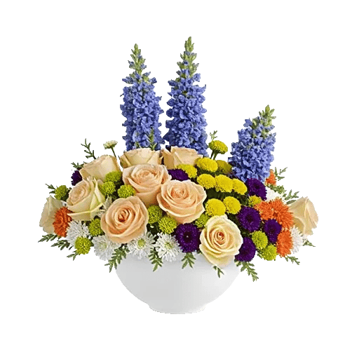 Blush Romantic Centerpiece