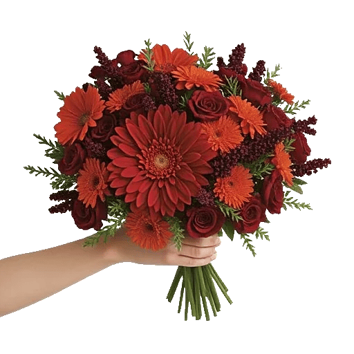 Crimson Blossom Harmony