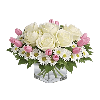 Blush Romantic Centerpiece