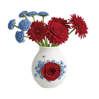 Elegant Blue Roses