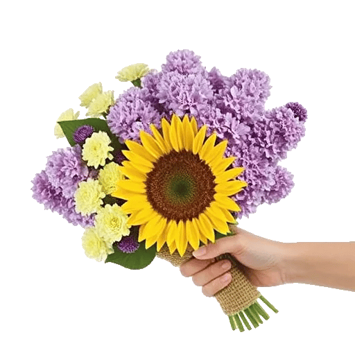 Golden Sunflower Bouquet