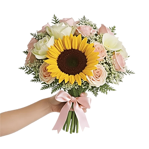 Golden Sunflower Bouquet