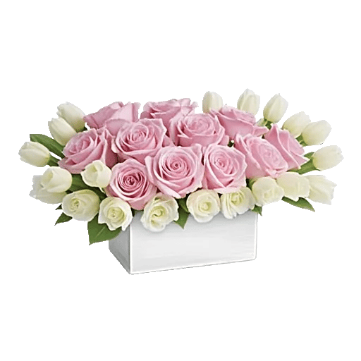 Blush Romantic Centerpiece