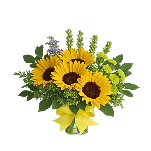 Bright Cheerful Sunflowers