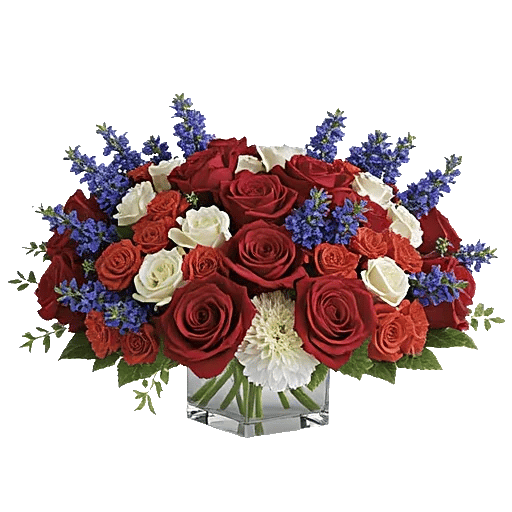 Crimson Blossom Harmony